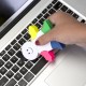 12439 MARCA TEXTO BONECO COM LIMPADOR DE TELA E TECLADO 