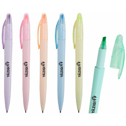 CANETA + MARCA TEXTO COLORS
