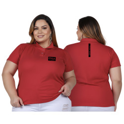 UNIFORME 2025 - PLUS SIZE CAMISA POLO FEMININA - SPECIAL