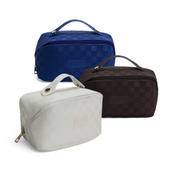 NECESSAIRE DE COURO SINTÉTICO