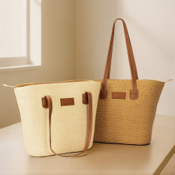 BOLSA FIO DE PAPEL TORCIDO- VIENNA