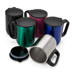 CANECA INOX PAREDE DUPLA 230ML