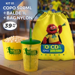 KIT PREMIUM - MONSTRO VERMELHO