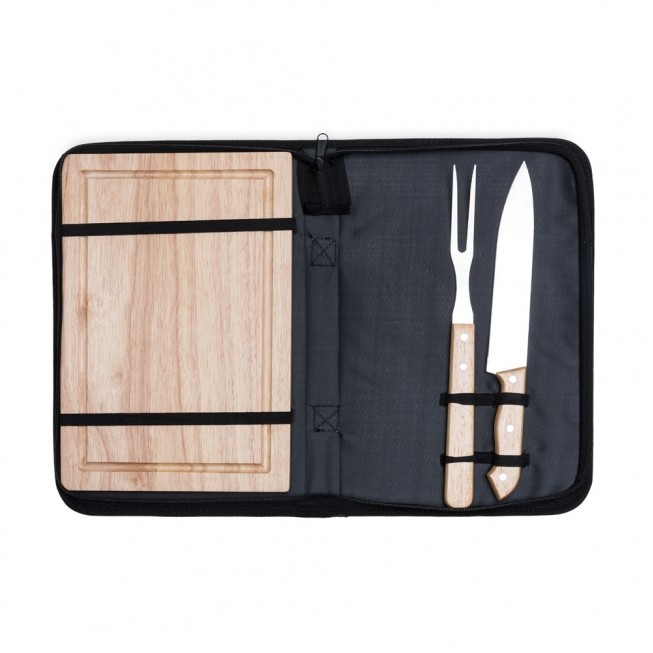 13788 KIT CHURRASCO 2 PEÇAS COM TÁBUA