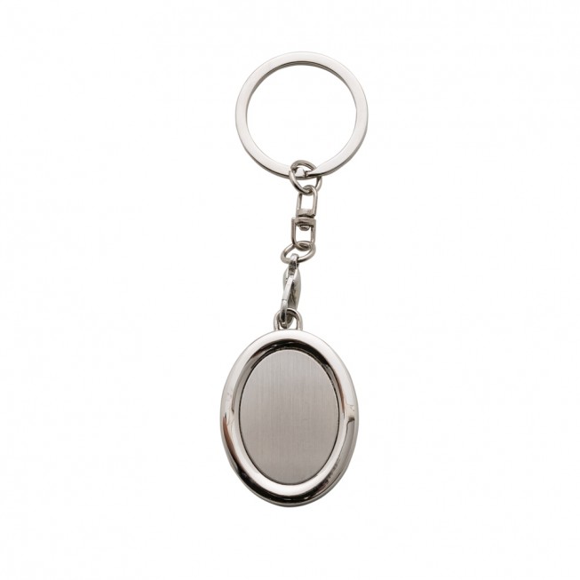 12734 CHAVEIRO PORTA FOTO OVAL