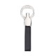 12048 CHAVEIRO METAL 2 ARGOLAS COM COURO