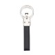 12048 CHAVEIRO METAL 2 ARGOLAS COM COURO