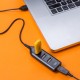 HUB USB COM 4 ENTRADAS
