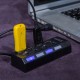 HUB USB COM 4 ENTRADAS